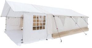 Outdoor Waterproof Large Canvas Wall 10-person Tent 