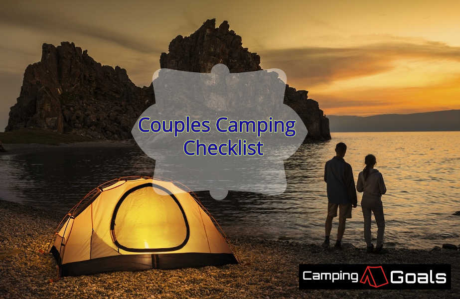 couples camping checklist