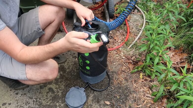 Bag Shower for camping