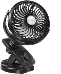 Stroller Fans Mini USB Desk Clip Fan