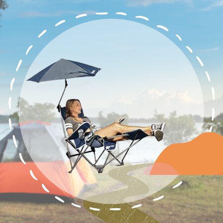 Sport-Brella Chair with Removable Umbrella