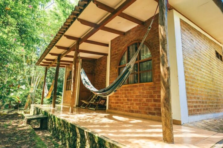 hammock on the porch