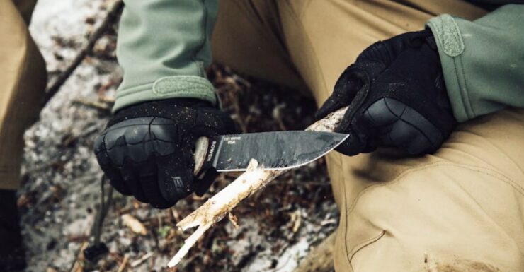 knuckle hunting gloves