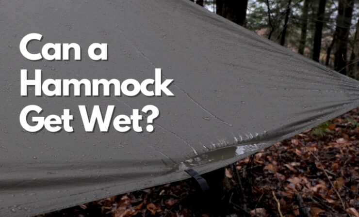 Hammock Getting Wet, what to do