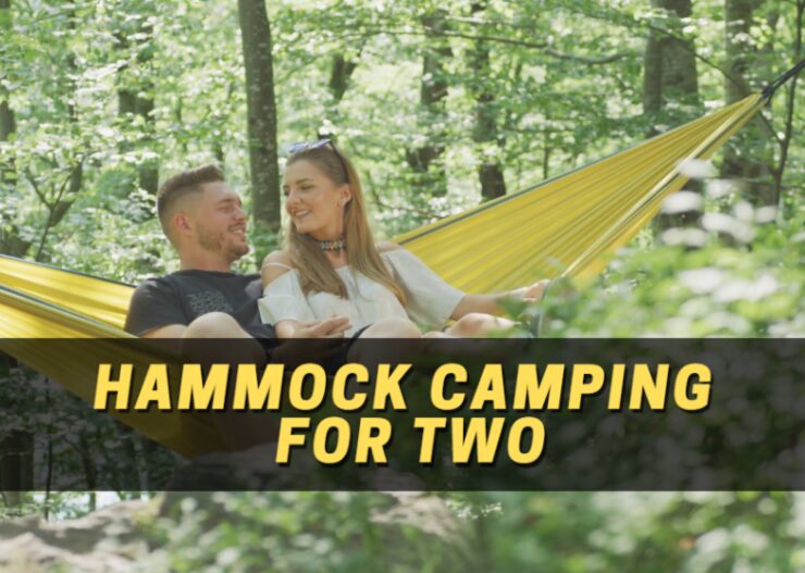 hammock camping for two