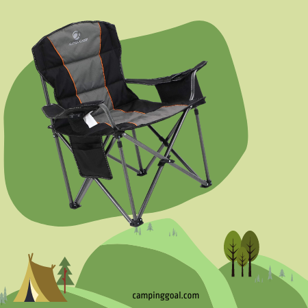 ALPHA CAMP Oversized Camping Folding Chair