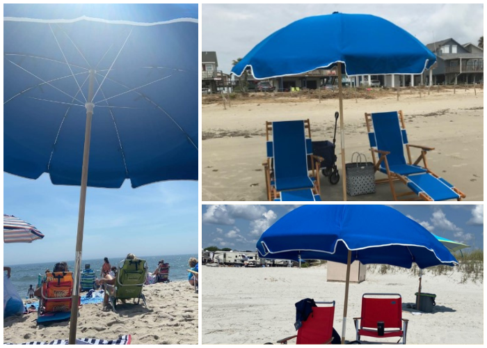 Frankford Beach Umbrella Acrylic Fabric