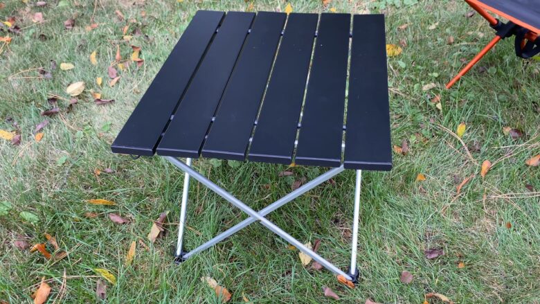 Smallest Portable Travel Camping Table Review - EDEUOEY