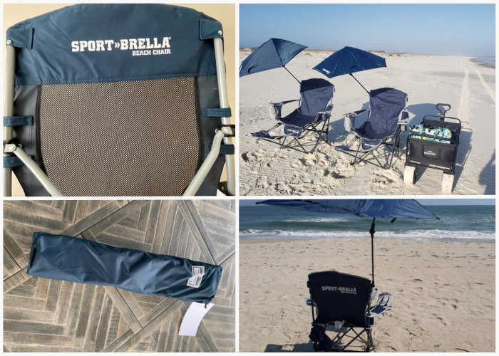 Sport-Brella Chair with Removable Umbrella