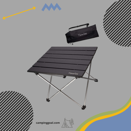 TENRIOS Portable Camping Table
