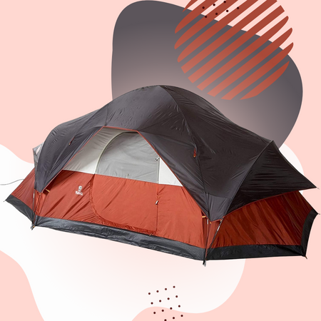 Coleman 8 Person Tent - Red Canyon