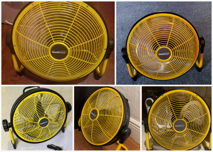 Geek Aire Rechargeable Floor Fan