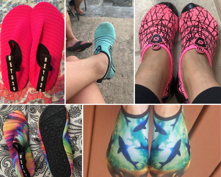 JIASUQI Summer Beach Swim Water Shoes Socks for everyone Customer Reviews