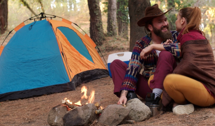 Portable campfire