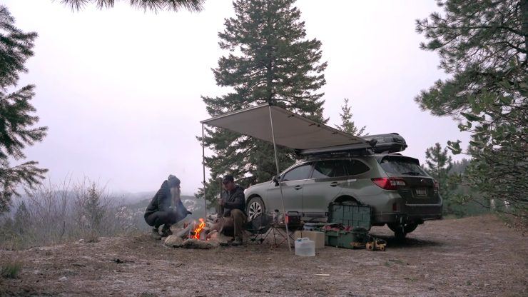 Camping in an SUV - Cooking Stuff