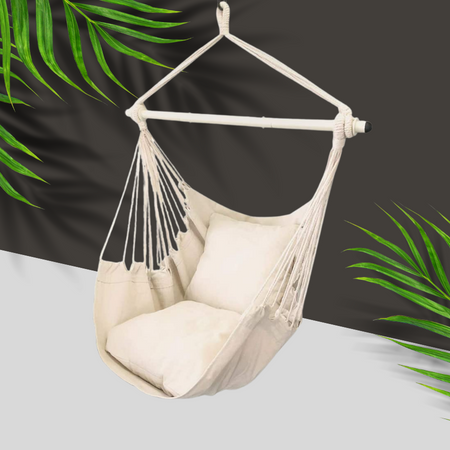 Highwild Hanging Rope Hammock Chair Swing