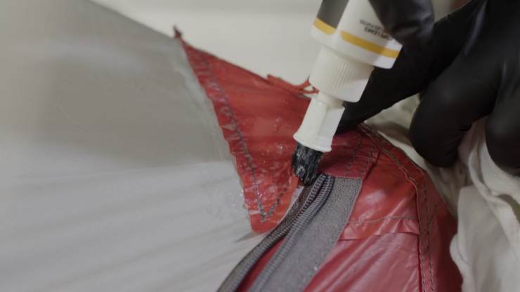 How to Seam Seal Your Tent