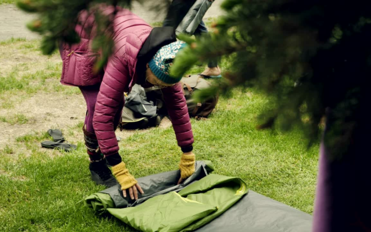 How to pack a backpacking tent