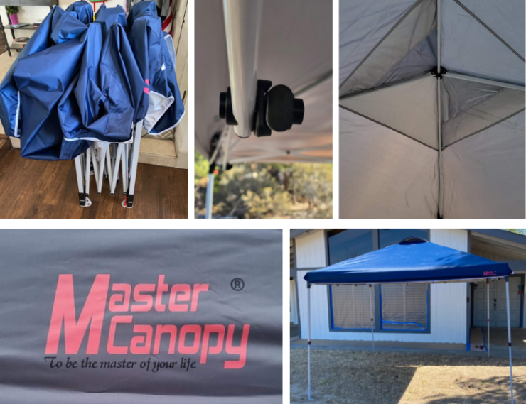 MASTERCANOPY Durable Ez Pop-up Canopy Tent