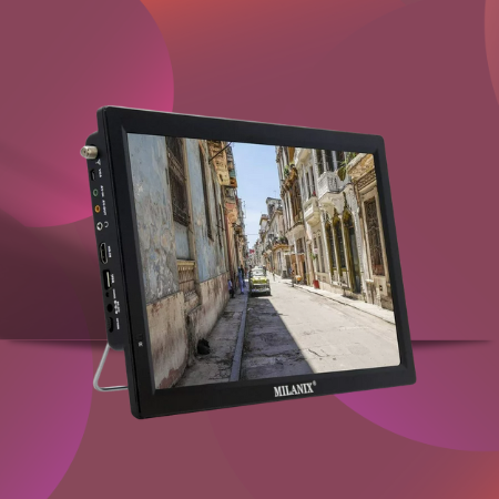 Milanix 14.1_ Portable Widescreen LED TV
