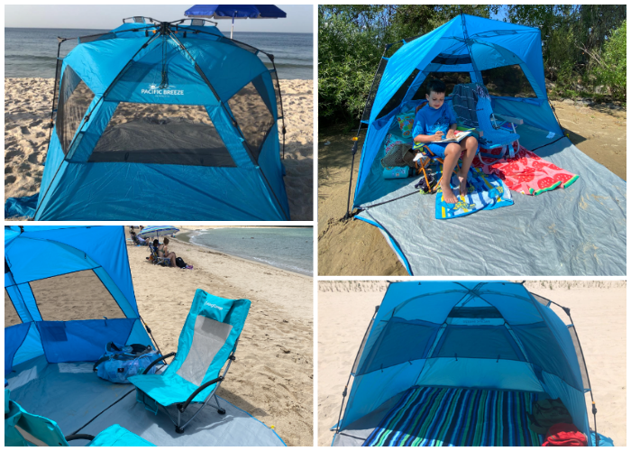 Pacific Breeze Beach Tent Deluxe XL