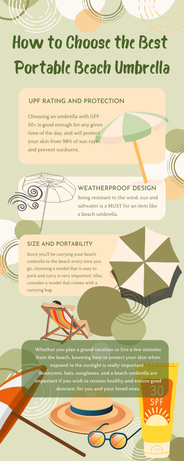 Portable Beach Umbrella