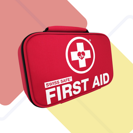 Swiss Safe 2-in-1 First Aid Kit