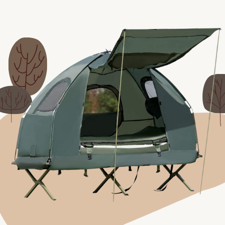 Tangkula 1-Person Tent Cot