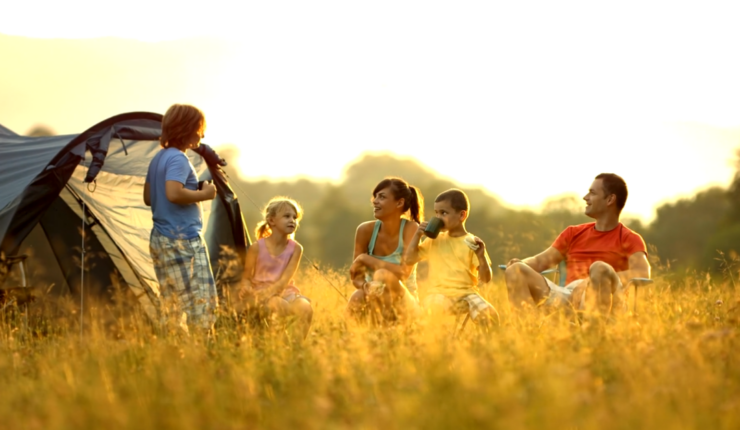 camping Activities in the Meadows