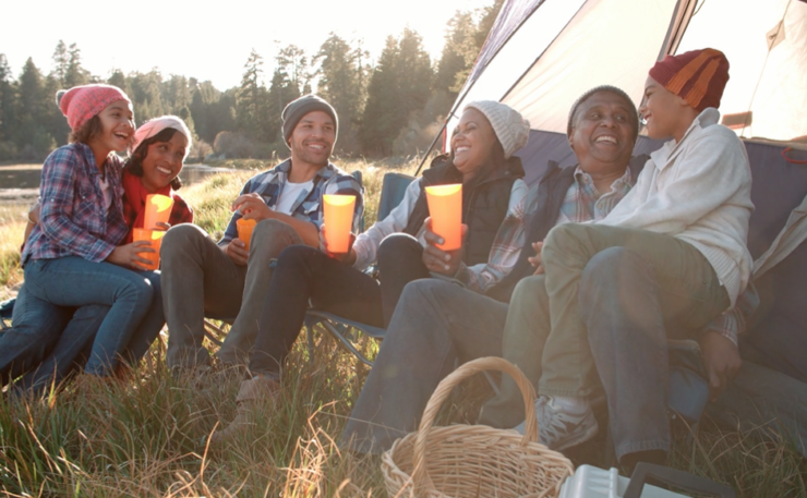 family camping