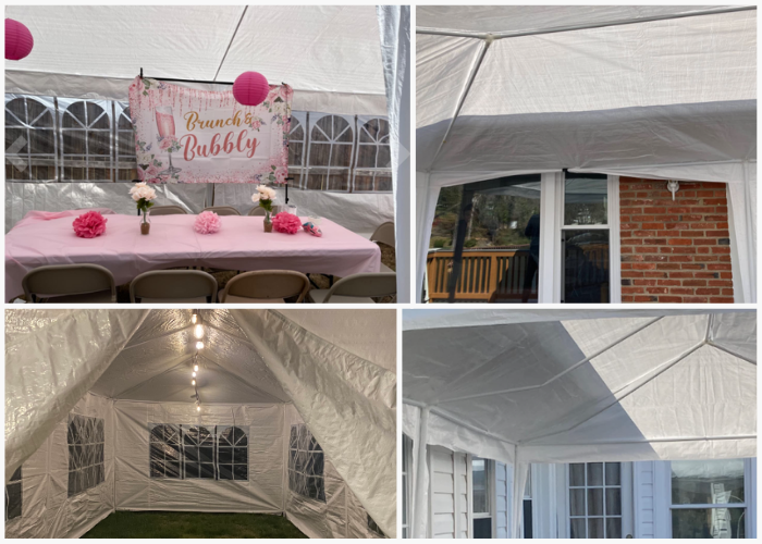 LEMY 10 X 20 Outdoor Wedding Party Tent