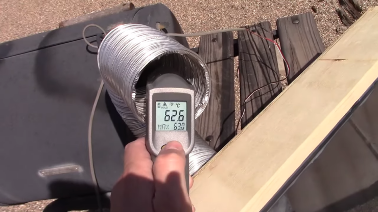 make diy solar heater