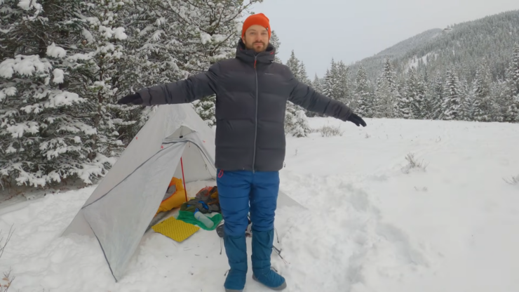 Winter Camping clothing