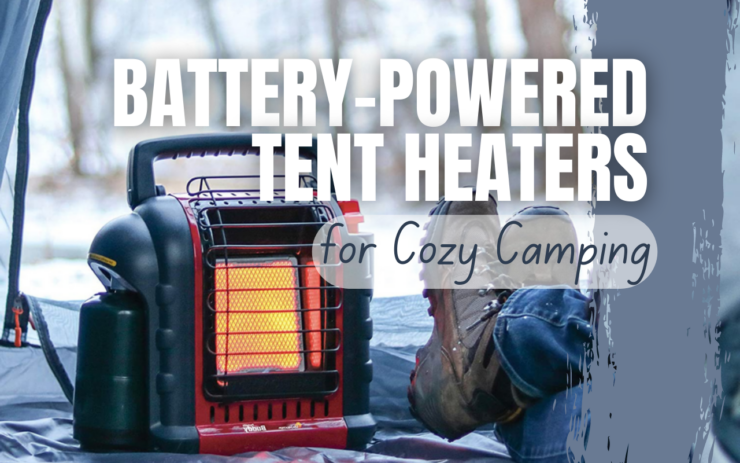 batter powered heaters for camping